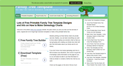 Desktop Screenshot of family-tree-template.org